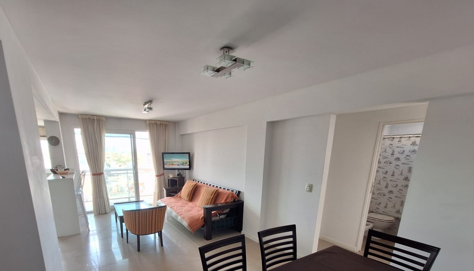 Alquiler por temporada -Departamento para 5 personas- 3 ambientes con vistas panoramicas - 