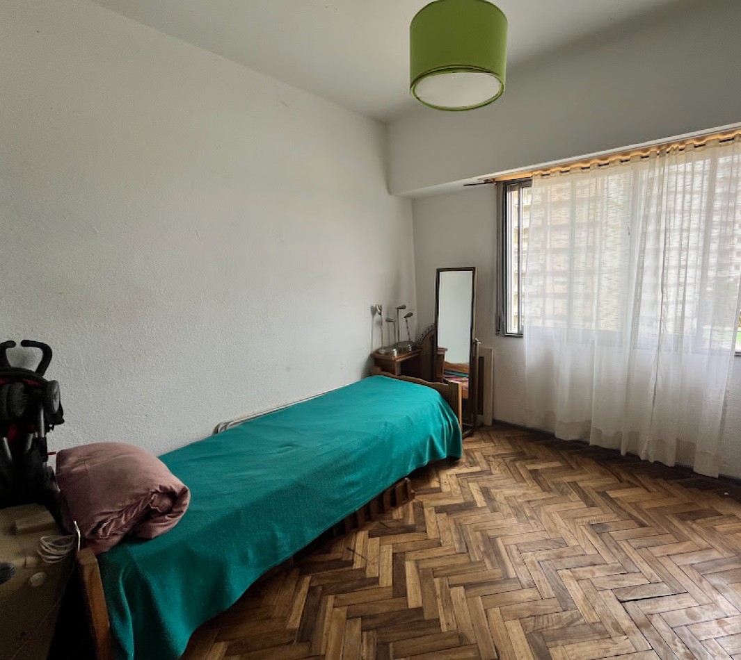 Amplio 4 ambientes con cochera, super luminoso y vistas panoramicas - 100 m² reciclado