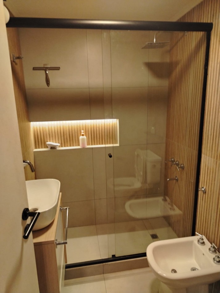  Vista plena al mar  Depto.2 Ambientes Reciclado  - Cochera y Baulera--