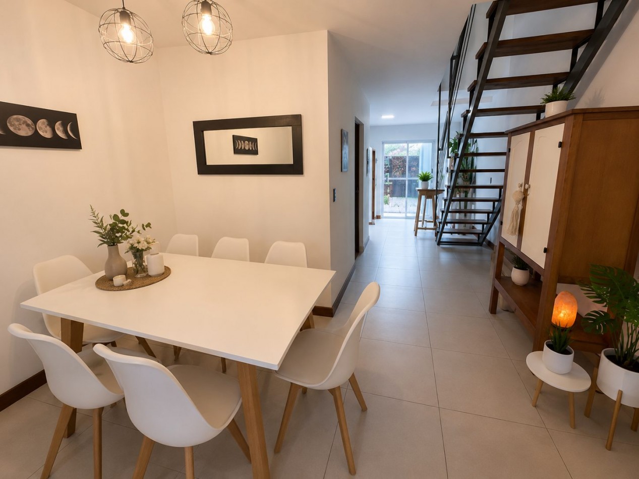  Duplex de 3 ambientes  con Patio  y Parrilla -Santa Monica 