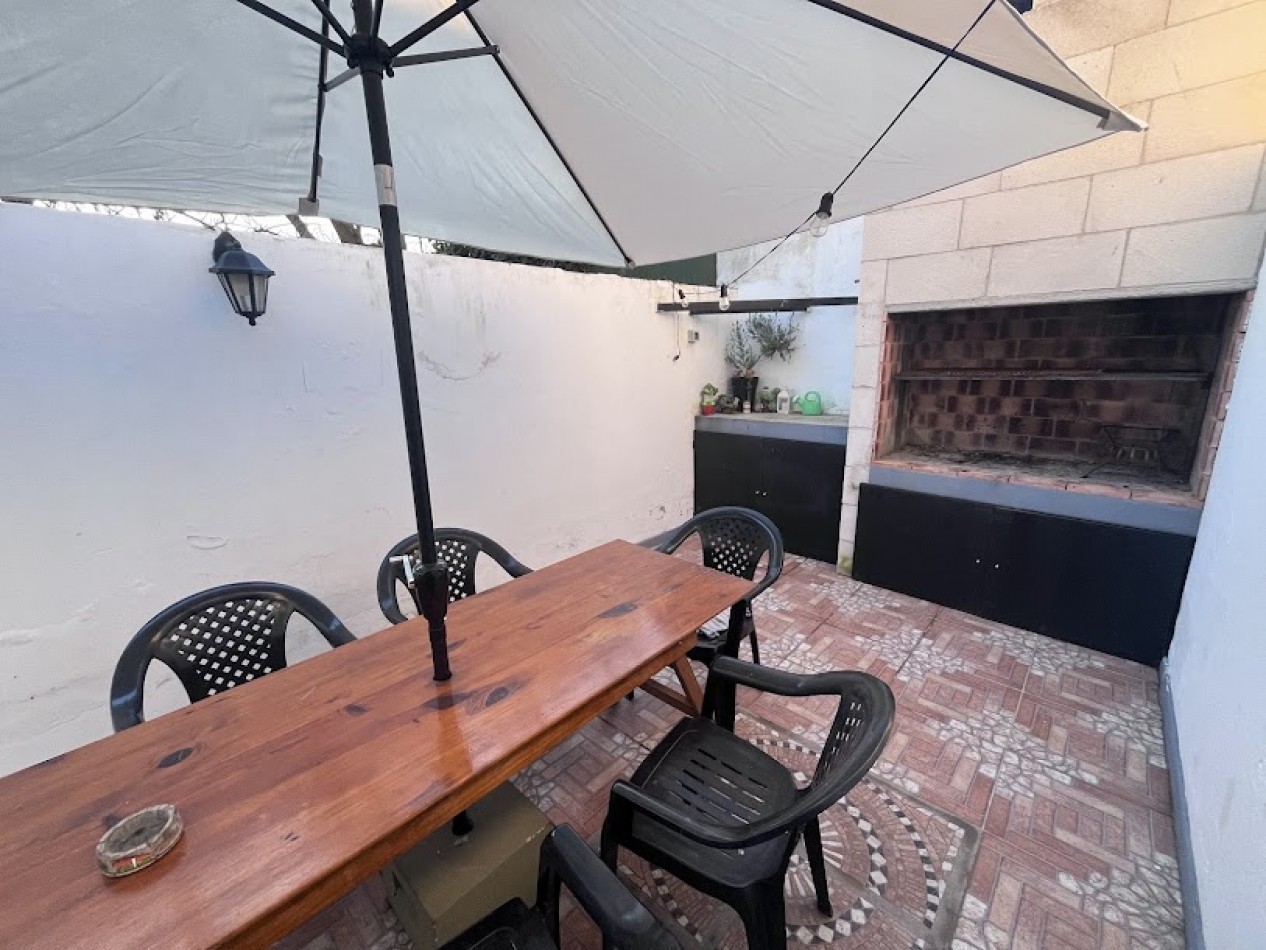  Duplex de 3 ambientes  con Patio  y Parrilla -Santa Monica 