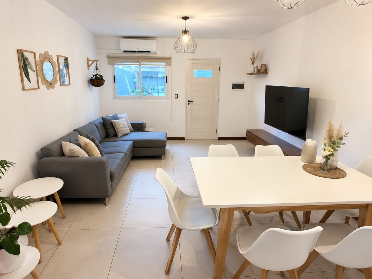  Duplex de 3 ambientes  con Patio  y Parrilla -Santa Monica 