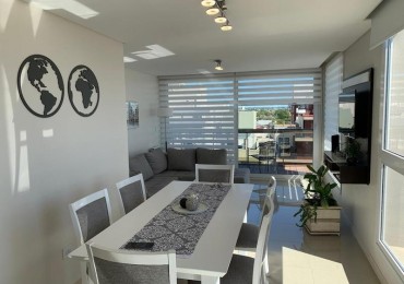 Venta Semipiso  3 ambientes  con cochera y  vista al mar-La Perla