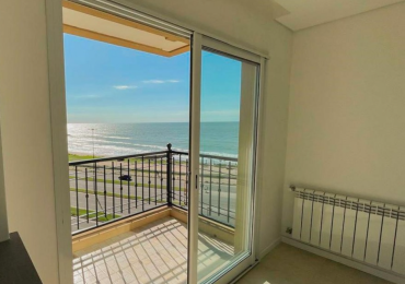 Semipiso de 2 ambientes a estrenar con vista al mar. Zona norte